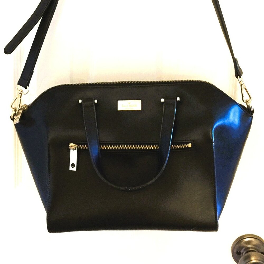 KATE SPADE  LARGE SATCHEL WITH CROSSBODY STRAP